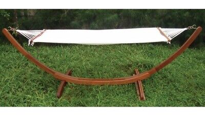 AMACA IN LEGNO KERUING PER ARREDO GIARDINO ESTERNO CM. 320X100X100H