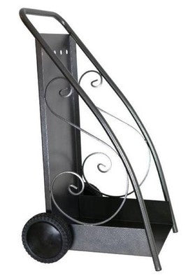 CARRELLO PORTALEGNA CLASSICO IN FERRO MODELLO PESANTE CM. 40X52X90H
