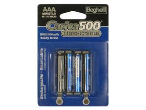 BATTERIE RICARICABILI BEGHELLI MINISTILO MACH 800 BL. 4 PZ.