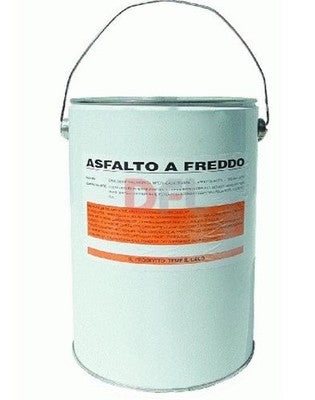 ASFALTO A FREDDO PASTA BITUMINOSA IMPERMEABILIZZANTI LT. 1