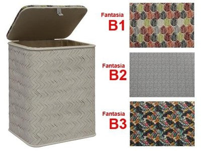 CESTE CESTELLI BUCATO PORTABIANCHERIA 55LT - CM.30X40XH52