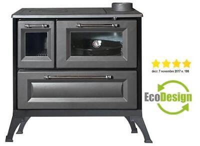 CUCINE STUFE A LEGNA K-LINE COUNTRY - POTENZA 7,7 Kw - DIMENSIONI CM.87.5x55.2xH