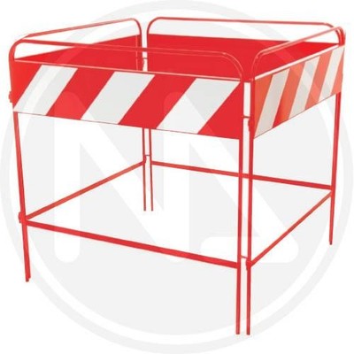 BARRIERA TRANSENNA DI RECINZIONE SICUREZZA PER CHIUSINI CM. 100X100X100