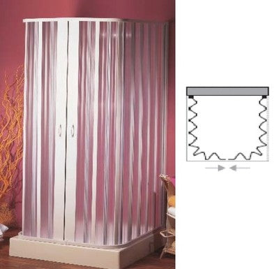 BOX DOCCIA A SOFFIETTO SPAZIO SATURNO DIMENSIONI 90x80x185