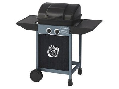 BARBECUE A GASA A PIETRA LAVICA EL GAUCHO LA PAMPA + CM. L97xP45xH99