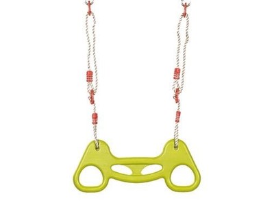 ANELLI TRAPEZIO BIMBO JOY GIOCHI PER BAMBINI GIARDINO CM.58,5x24x3,4 - H 140CM