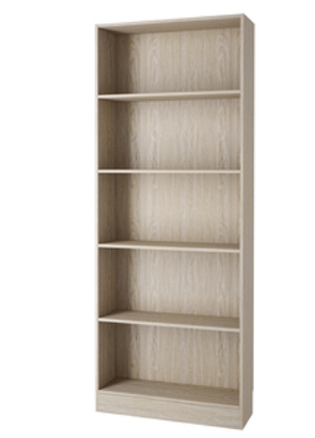 ARREDO UFFICIO LIBRERIA WORKING CM. 79x27x203H 4 RIPIANI SERIE CONNECT ROVERE