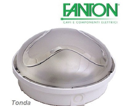 PLAFONIERA LAMPADA APPLIQUE PANDA MIDI TONDA  cm. 21,5x11 h