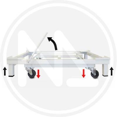 CARRELLO LAVATRICE LAVASTOVIGLIE ASCIUGATRICE A TELAIO CM. 61x55x12H