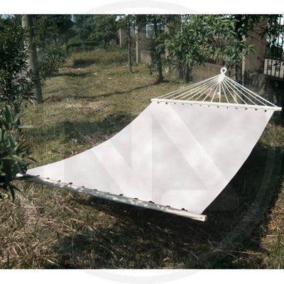 AMACA MATRIMONIALE CON TRAVERSE GALLIPOLI CM. 200X150 ARREDO GIARDINO ESTERNO