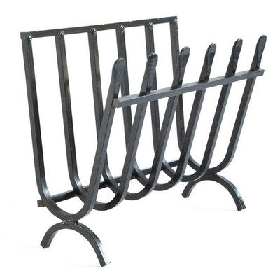 BRUCIALEGNA CULLA FERRO BATTUTO BRUCIA LEGNA PER CAMINETTO CAMINO FUOCO CM40