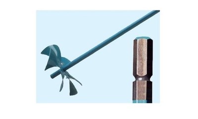 AGITATORE MESCOLATORE FRUSTA COLLOMIX INTONACO COLLANTE PITTURA LX cm.60 mm.120