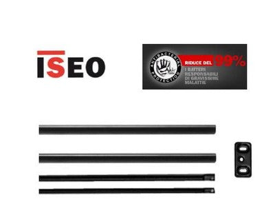 ACCESSORI PER MANIGLIONI ANTIPANICO IDEA BASE COPPIA ASTE PER SCROCCHI ISEO