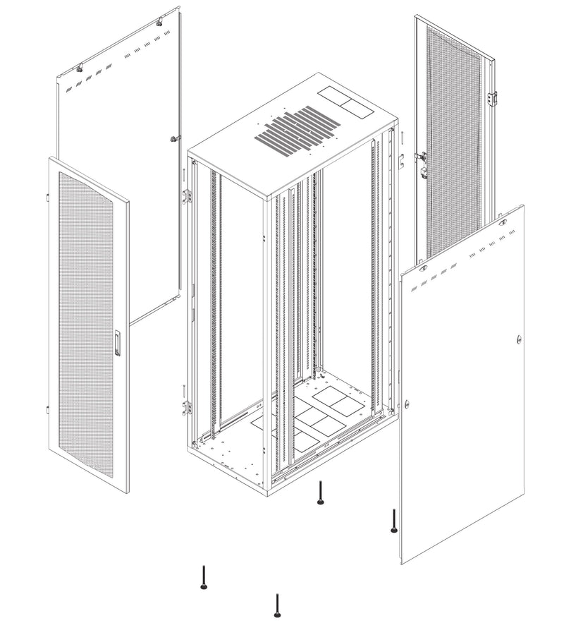 Armadio Server Rack NextGen 1000 19&