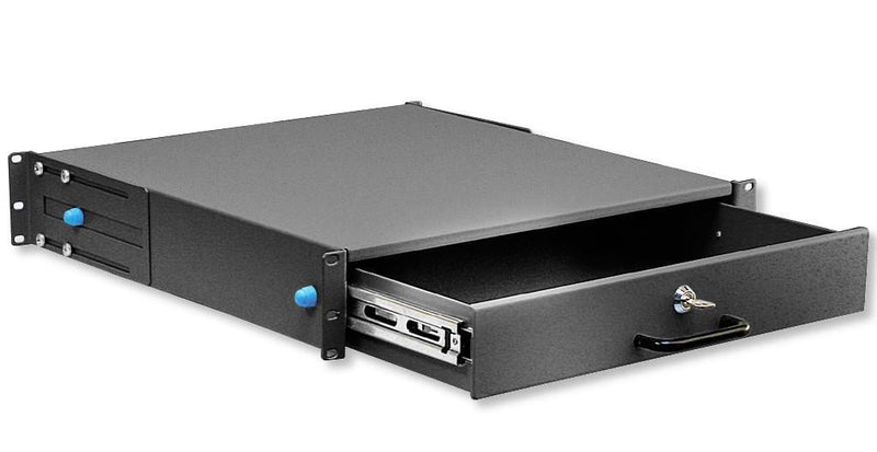 Cassetto Porta Tastiera 2U per Armadi Rack 19&