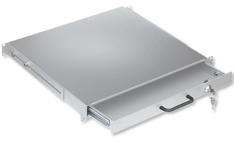 Cassetto Porta Tastiera 1U per Armadi Rack 19&
