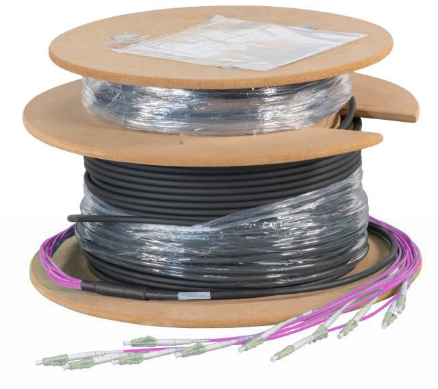 Cavo Fibra Ottica Multimodale 4 Fibre OM4 LC/LC 50/125 30 m