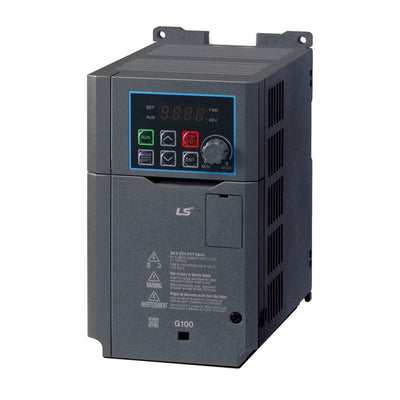 Inverter LS Electric G100 3 x 380-480Vac 0.4 Kw - 1,3A HD , 0.75Kw - 2,0A ND