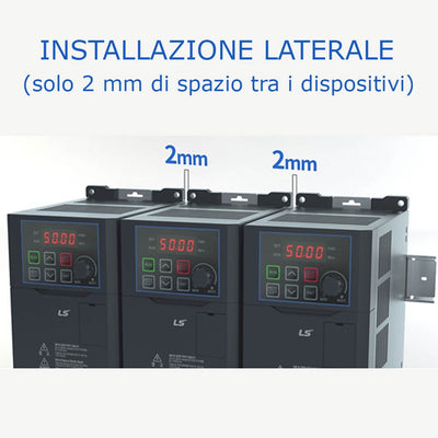 Inverter LS Electric G100 3 x 380-480Vac 0.4 Kw - 1,3A HD , 0.75Kw - 2,0A ND