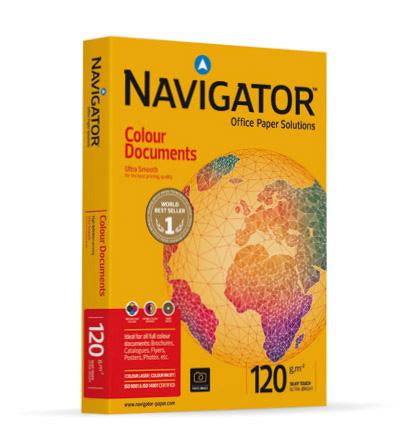 Carta fotocopie Navigator Colour Documents A4 - 250 Fogli - 120 Gr.