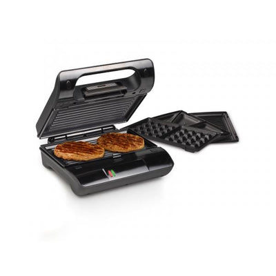 Princess Bistecchiera Elettrica3 Piastre Rimovibili Grill/sandwich/waf