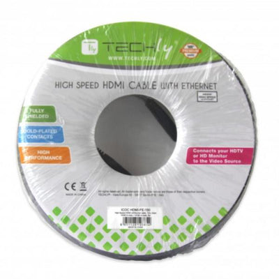 Cavo HDMI High Speed con Ethernet Amplificato A/A M/M 25m Nero