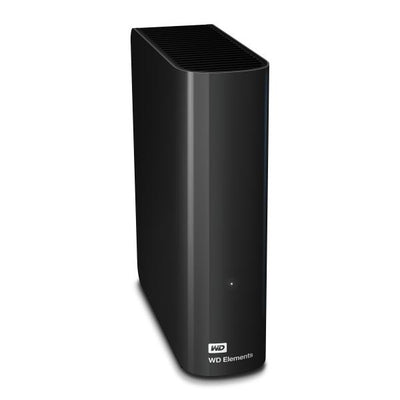 Hard disk esterno WD Elements Desktop - 3.5" - 4000Gb (4TB) - Esterno - Win/Mac - USB 3.0 (Retrocomp. usb 2.0) - Nero (WDBWLG0040HBK-EESN)