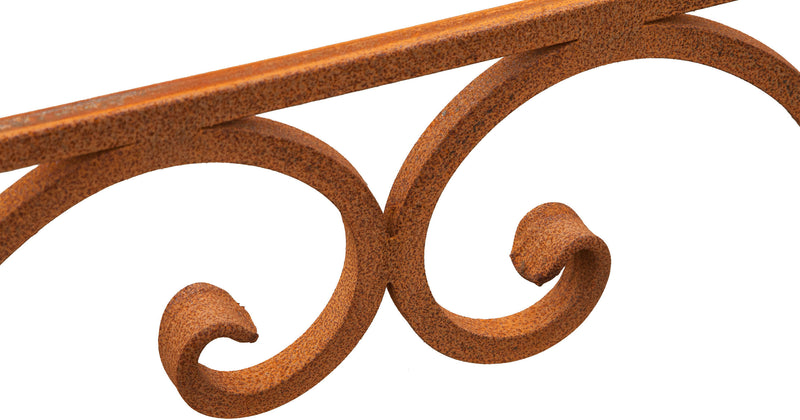 Biscottini Base tavolo in ferro pieno L150xPR60H74 cm. forgiato mano trattato, Offerta