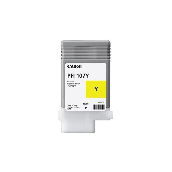 Canon PFI-107 Y - 130 ml - Giallo - originale - serbatoio d&