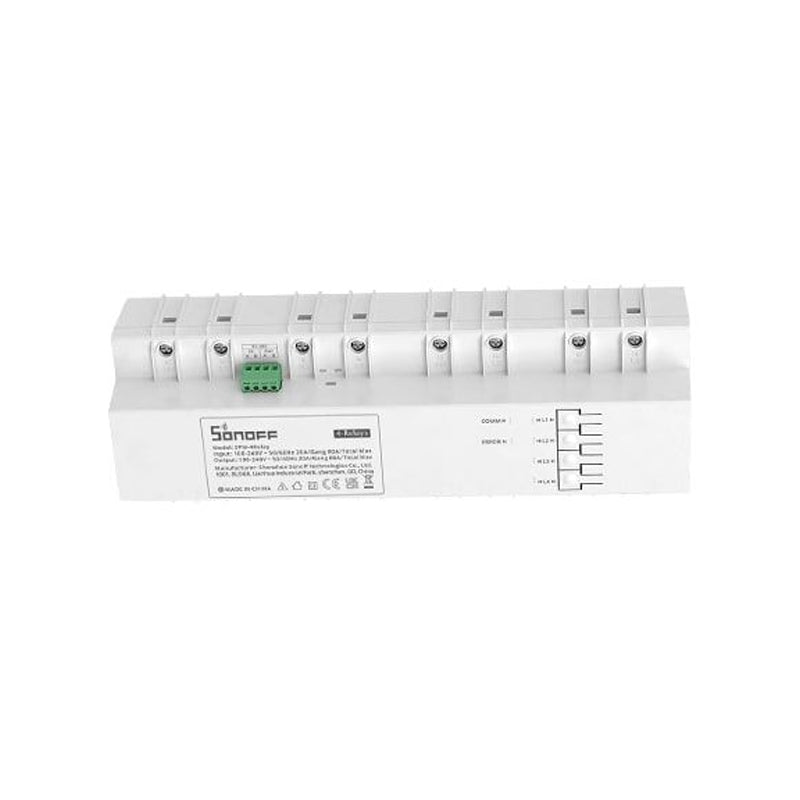 SONOFF SPM-4RELAY- MISURATORE DI POTENZA INTELLIGENTE A 4 CANALI CON 4 RELE&