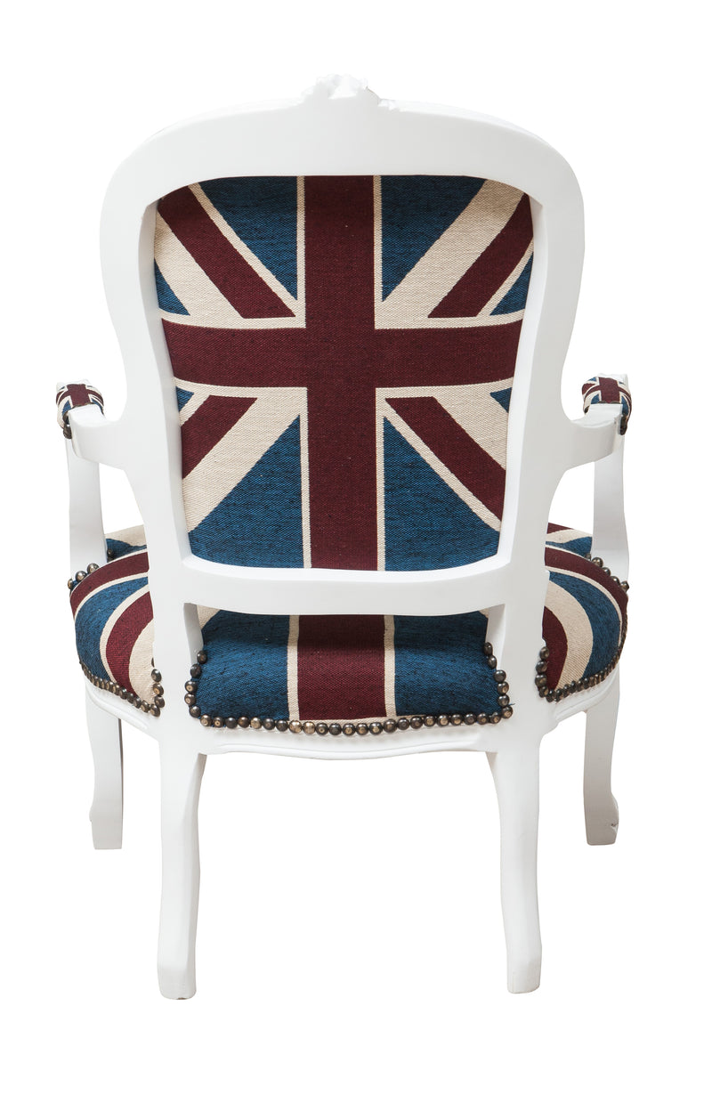 Biscottini Poltrona stile francese Luigi XVI in legno massello di faggio XVI, faggio,