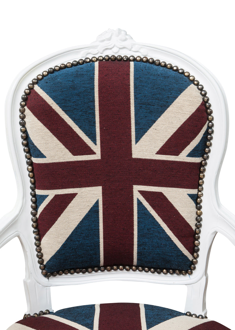 Biscottini Poltrona stile francese Luigi XVI in legno massello di faggio XVI, faggio,