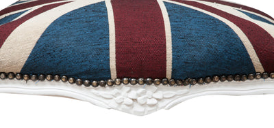 Biscottini Poltrona stile francese Luigi XVI in legno massello di faggio XVI, faggio,