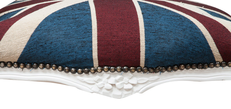 Biscottini Poltrona stile francese Luigi XVI in legno massello di faggio XVI, faggio,