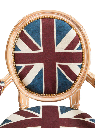 Biscottini Poltrona stile francese Luigi XVI in legno massello di faggio XVI, faggio,