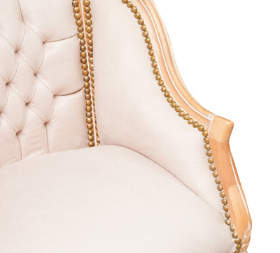 Biscottini Poltrona stile francese Luigi XVI in legno massello di faggio XVI, faggio,