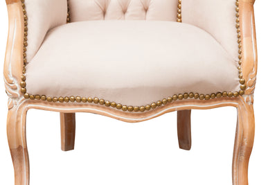 Biscottini Poltrona stile francese Luigi XVI in legno massello di faggio XVI, faggio,