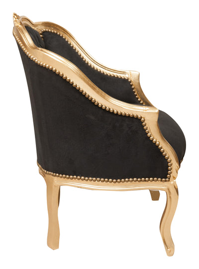 Biscottini Poltrona stile francese Luigi XVI in legno massello di faggio XVI, faggio,