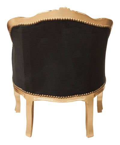 Biscottini Poltrona stile francese Luigi XVI in legno massello di faggio XVI, faggio,