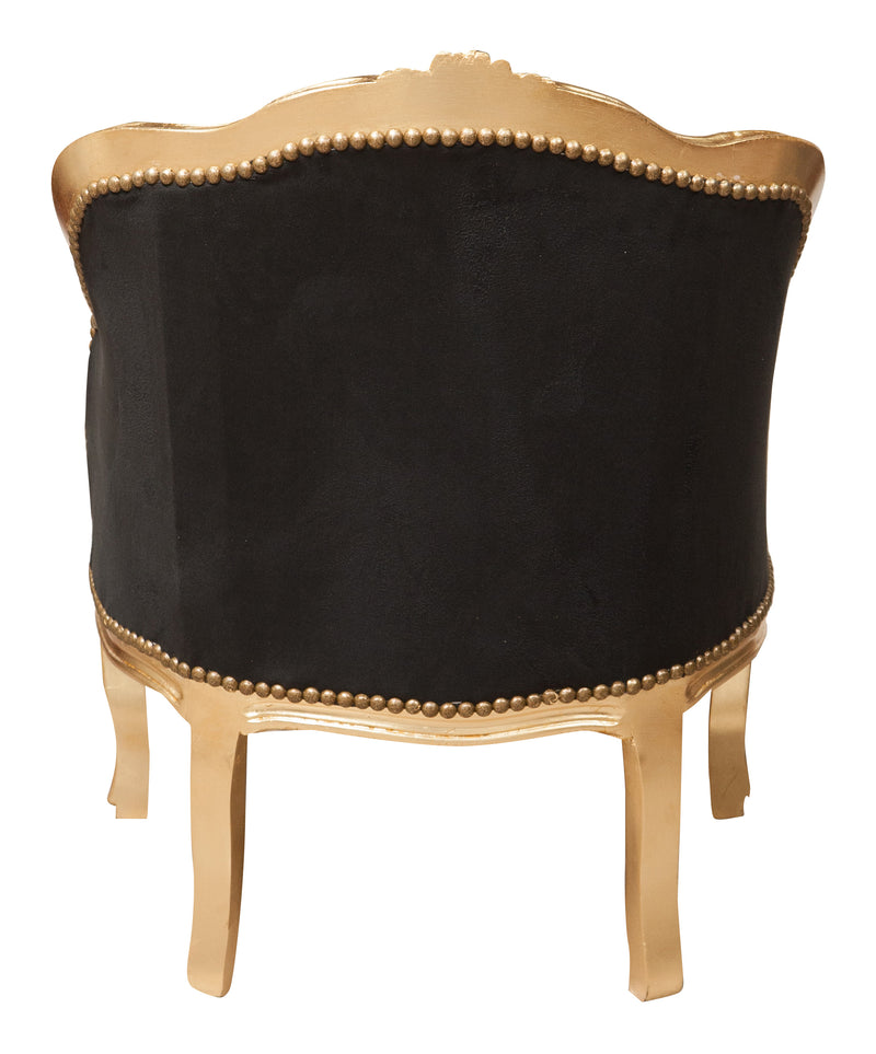 Biscottini Poltrona stile francese Luigi XVI in legno massello di faggio XVI, faggio,