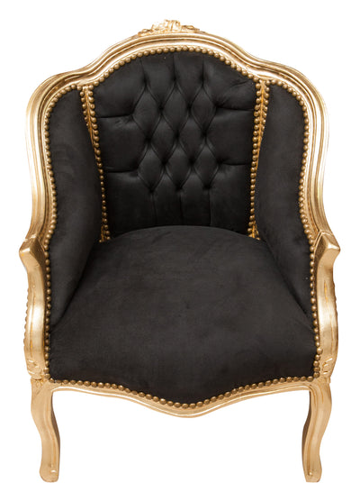 Biscottini Poltrona stile francese Luigi XVI in legno massello di faggio XVI, faggio,