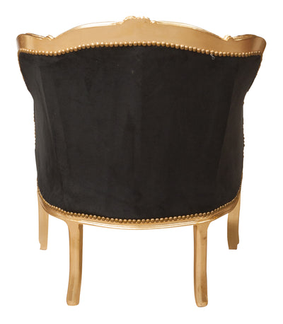 Biscottini Poltrona stile francese Luigi XVI in legno massello di faggio XVI, faggio,