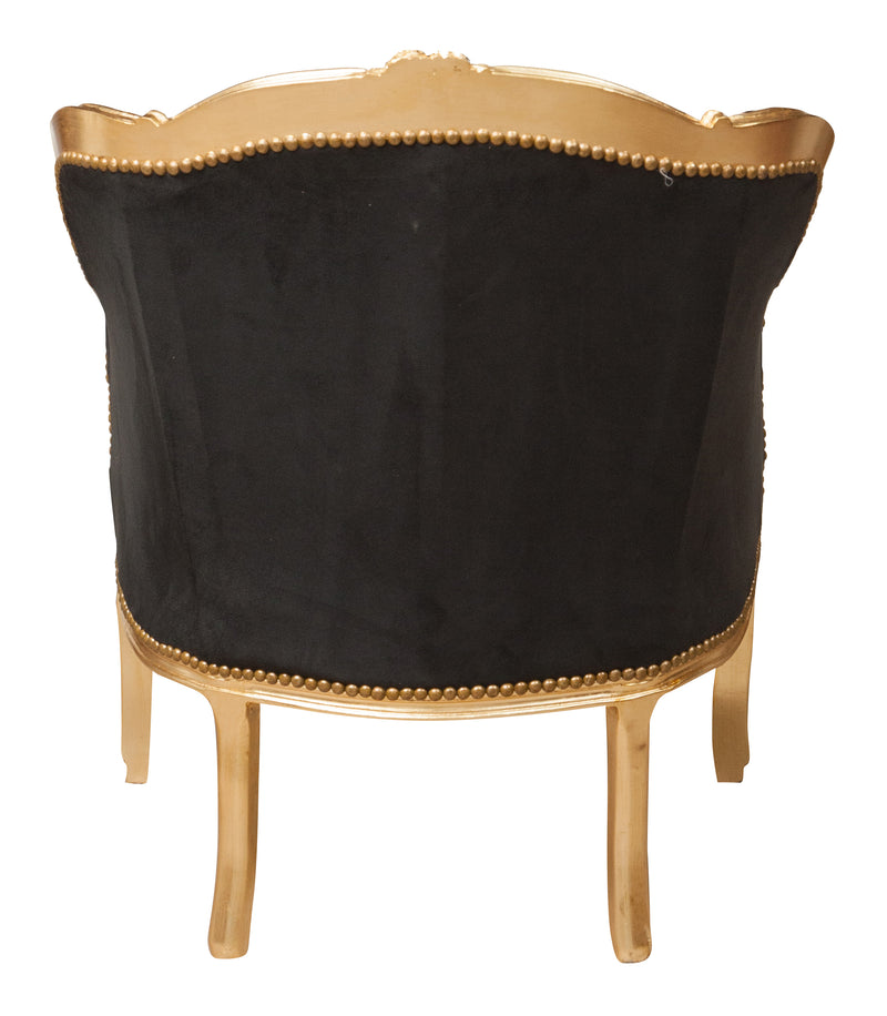 Biscottini Poltrona stile francese Luigi XVI in legno massello di faggio XVI, faggio,