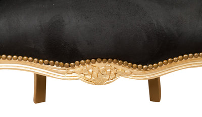 Biscottini Poltrona stile francese Luigi XVI in legno massello di faggio XVI, faggio,