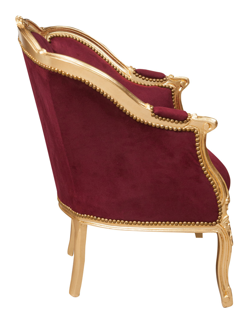 Biscottini Poltrona stile francese Luigi XVI legno massello di faggio XVI, faggio,