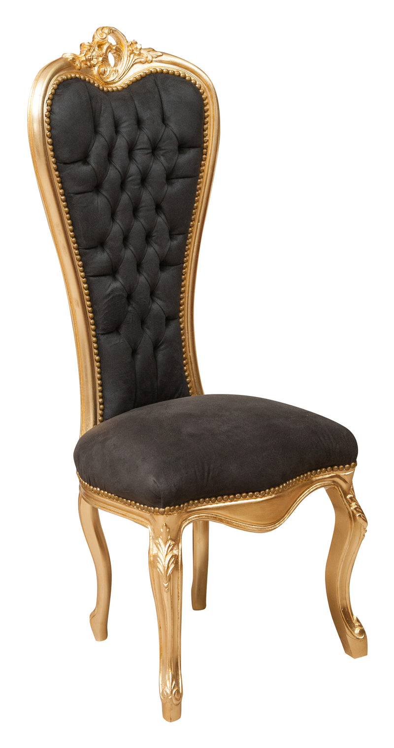 Biscottini Poltrona stile francese Luigi XVI in legno massello di faggio XVI, faggio,