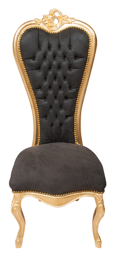 Biscottini Poltrona stile francese Luigi XVI in legno massello di faggio XVI, faggio,