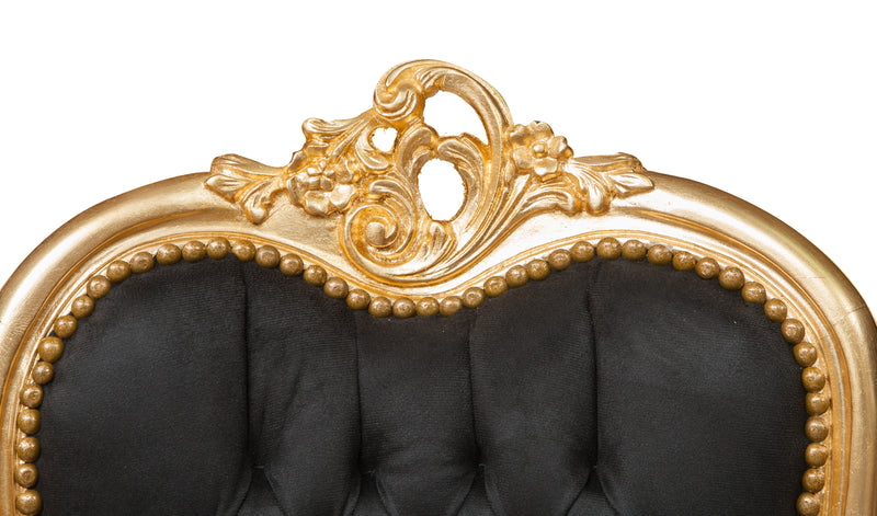 Biscottini Poltrona stile francese Luigi XVI in legno massello di faggio XVI, faggio,