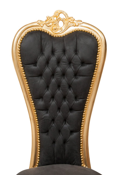 Biscottini Poltrona stile francese Luigi XVI in legno massello di faggio XVI, faggio,