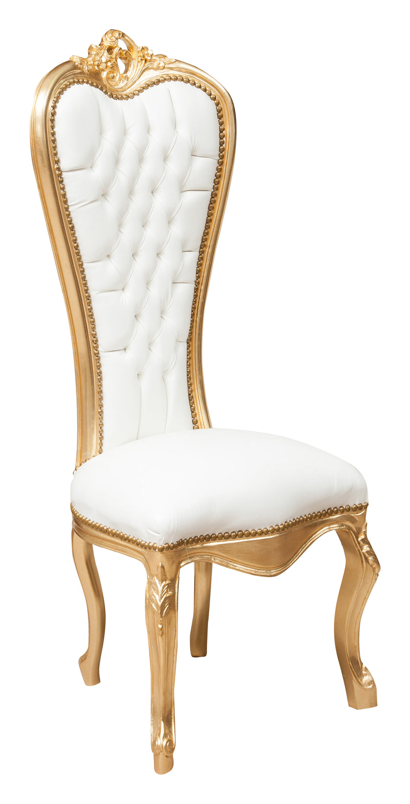 Biscottini Poltrona stile francese Luigi XVI in legno massello di faggio XVI, faggio,